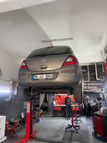 AS-CAR Servis atölyesinde otomatik şanzıman ve motor mekanik çalışması — 62